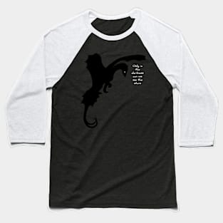 Two Tailed Gloom Baseball T-Shirt